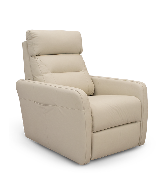 Poltrona Elétrica Relax Couro│ Brudine