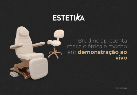 Estétika 2025: Brudine Apresenta Maca Elétrica Ferrara E Mocho Horse Premium Em Demonstração Ao Vivo