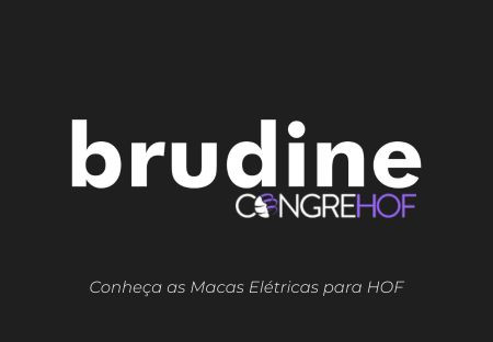 Brudine no CONGREHOF 2026: Conheça as Macas Elétricas para HOF